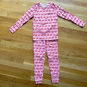 Pink Chicken - Santa Holiday Pajamas - New without tags!  Perfect Condition